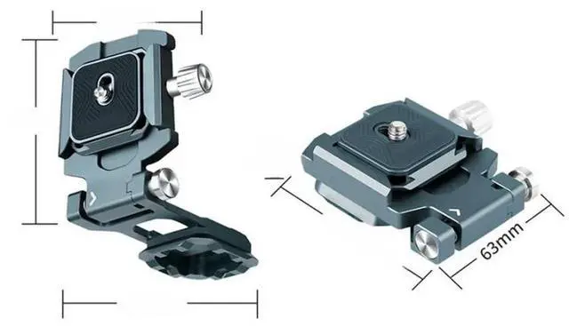 Main image of FOR QR Plate Foldable L-Bracket With Dovetail Base For Tripod/DSLR Cameras, For Vertical/Horizontal Shooting