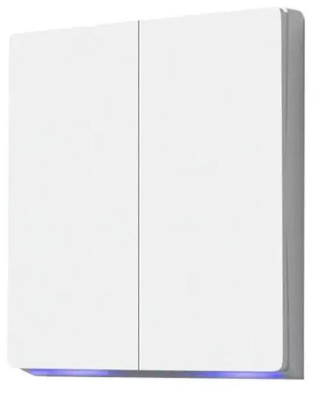 Main image of FOR Wifi Smart Work 2 Gang Neutral Wire Required Wall Push Button For AC For Fan Curtain Motor Blinds