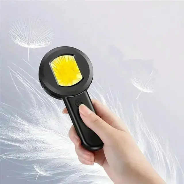 Main image of FOR Handheld 100X Coin Magnifier Microscope With Light For Adults For Error Coins Collector Portable Jewelers Loupe