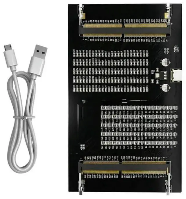 Main image of FOR Memory Module Repair Tool DDR5 SDRAM SO-DIMM Tester Computer Memory Module Repair Tool With LED Tester