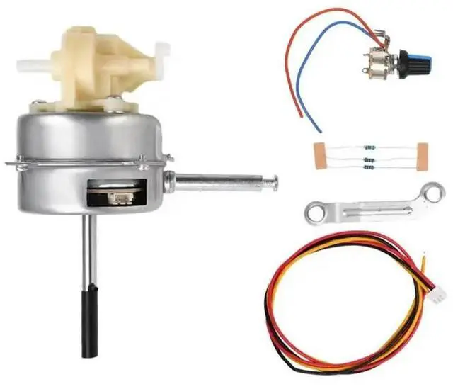 Main image of FOR DC Motor Kit 24W Brushless DC Motor Kit DC9-28V Adjustable Speed Turbo Fan Violent Fan High Power DIY Fan Kit