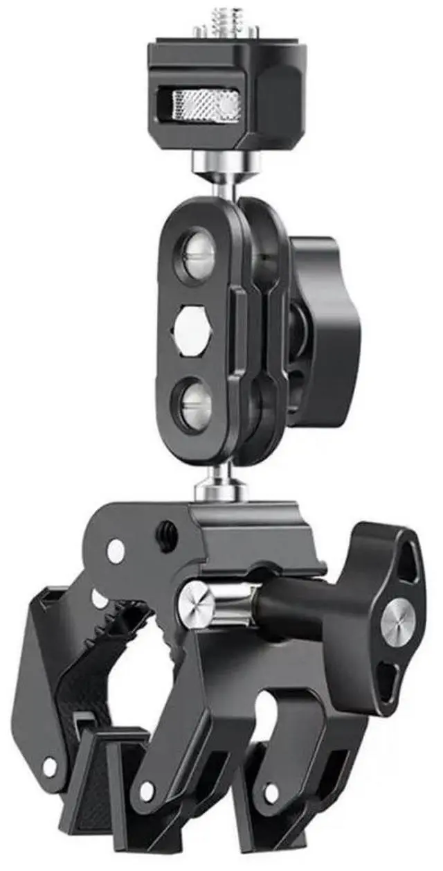 Main image of FOR CO78 Eagle Claw Powerful Pea Pod Clamping Kit 3-Jaw High Stability With 1/4" Cold Shoe Mount For Outdoor Shot