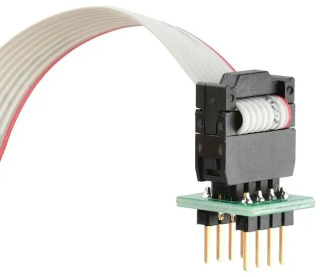 Main image of FOR PCB Chip Burning Test Fixture TSSOP8 Burning Cable Probe Download P ramming Burn Write