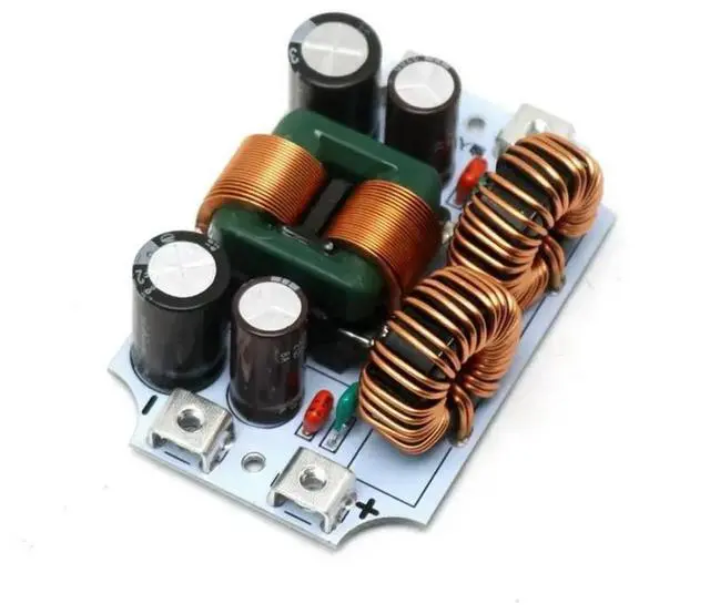Main image of FOR 50A Car Audio Power Filter DC LC EMI Filter EMC Purifying Power Supply Amplifier Music High-Frequency Noise Filtering