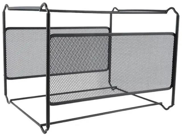 Main image of FOR A4 Mesh Metal File Organizer Box Hanging File Folder Box Desk Storage Holder Shelf Holder Storage For Office Home