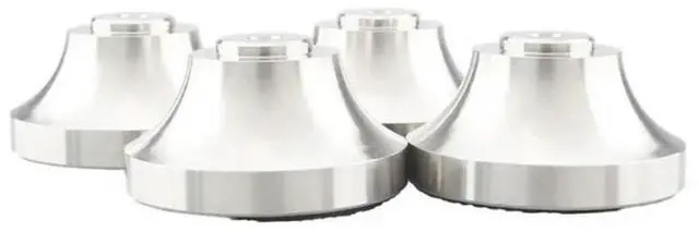 Main image of FOR Anti-Shock Amplifier Preamp CD Player Foot Pads Spikes Feet 4Pcs Stainless Steel Speaker System