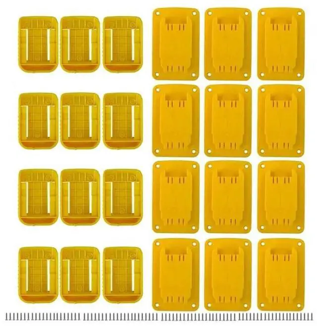 Main image of FOR Tool Holder Mount Bracket(24 Pieces), For 20V, Includes 12 PCS Tool Drill Holders And 12 PCS Packs