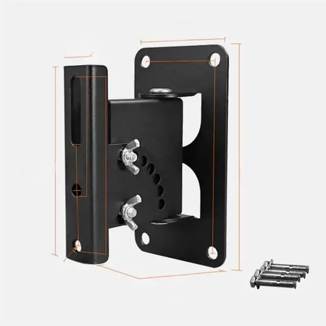 Main image of FOR Ceiling Mounting Bracket For Speaker, 2Pcs Wall Mount Angle Adjustment Household For Home Office KTV Sound System