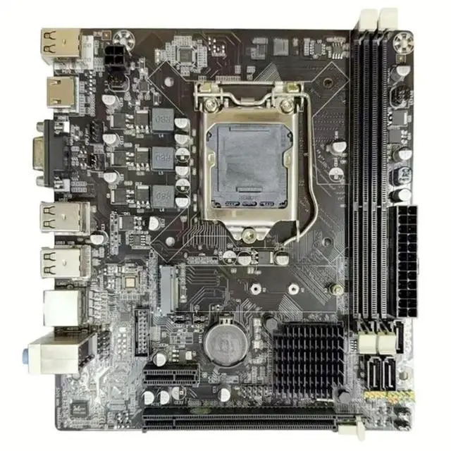 Main image of FOR -Enabled LGA1155 H61 DDR3 Motherboard 2Xddr3 Memory Slots 6X USB Support For G1610 1620 1630 G2030 Cpus