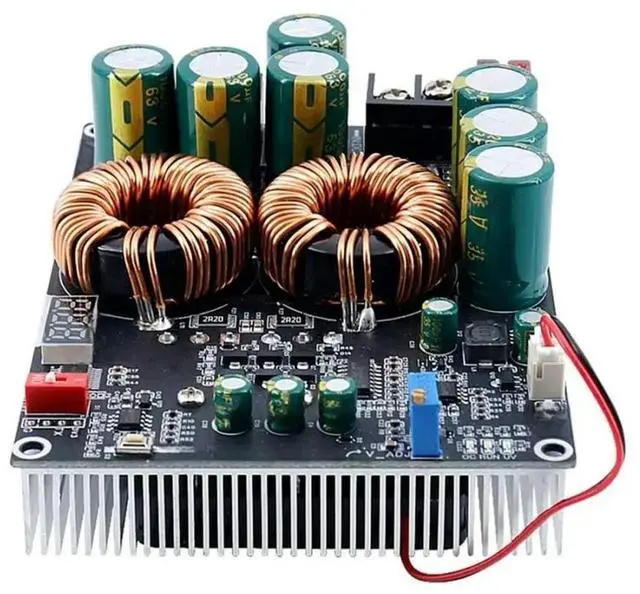 Main image of FOR PW1200 Boost Power Supply Module DC 10-30V To 50V,1200W,Audio Amplifier Converter With Dual Inductors, LCD Display