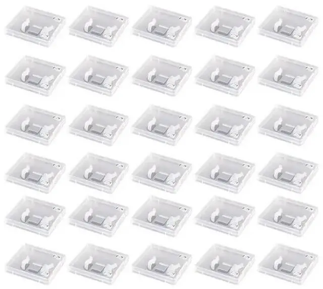 Main image of FOR Transparent Clear Dustproof USB Drive Box 30Pcs Protective Storage Case For Memory Sticks