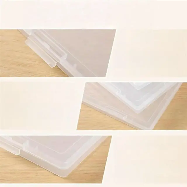 Main image of FOR 6PCS Applies To 8 X 10Inch Of Photo Storage Box, Plastic Scrapbook Papers Storage Containers,For Photos, Stationery