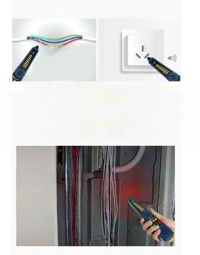 Main image of FOR Efficient Tool For IPC-5200Plus For IPC-9800Plus Network Cable Tracker With Electroscope For CCTV Tester