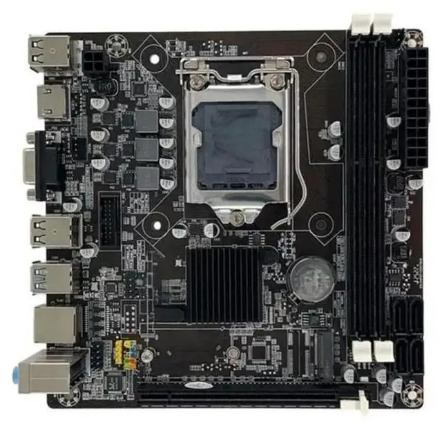 Main image of FOR H81S Motherboard LGA1150 B85 Chipset M.2 NVME HD+VGA DDR3 Maximum Support 2X8gb RAM ITX PC Motherboard