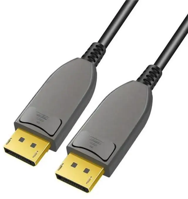 Main image of FOR 16K/8K Fiber Optic DP Cable 2.1 Ultra HD 144Hz 16K/8K 60Hz HBR3 32.4Gbps Slim And Flexible DP Display Port 2.1 Cord