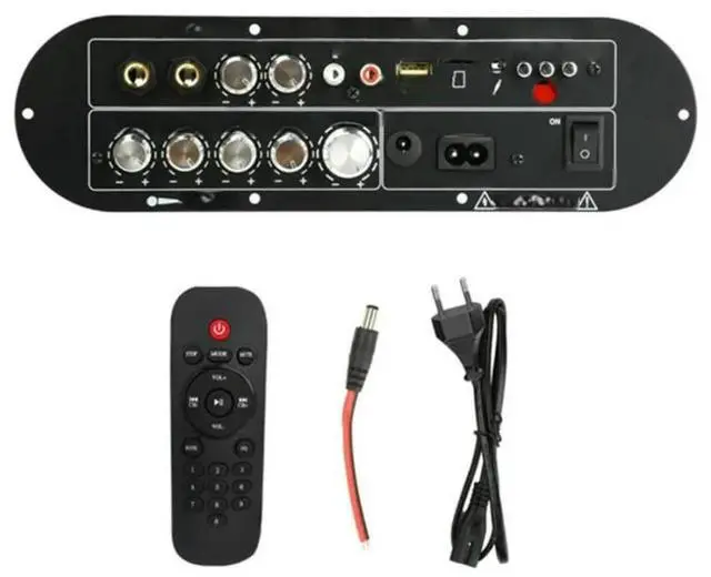 Main image of FOR D800 5.0 2.1 Channel Digital Amplifier Board 50W+ 50W+ 100W Hifi Subwoofer Audio AMP For Sound Systems EU PLUG