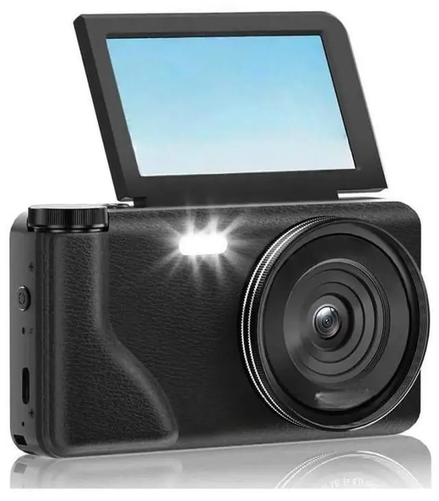 Main image of FOR Digital Camera 4K 64MP, 3" 180° Flip Screen, 18X Digital Zoom, Autofocus For Vlogging Photography For Beginner
