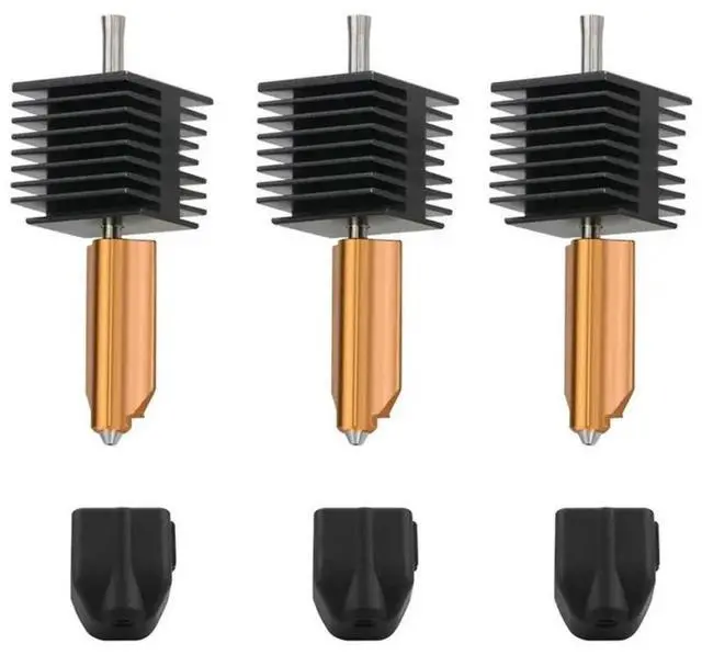 Main image of FOR AD5X Accessory Compatible 3D Printer Hot End Kit-Integrated AD5X Nozzles(3Set), 0.25/0.4/0.6Mm