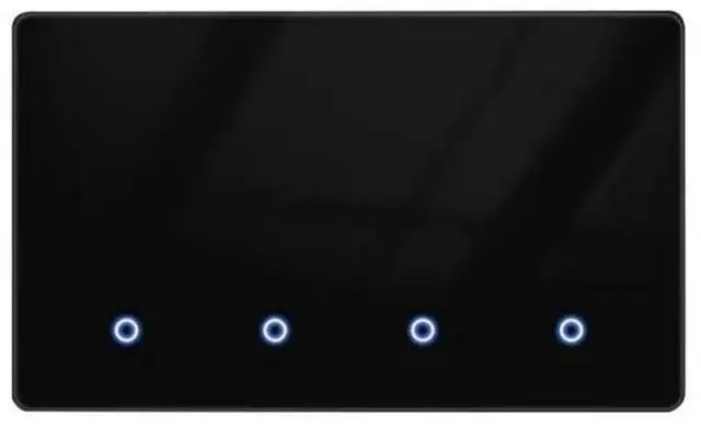 Main image of FOR DIY Custom Name 1/2/3/4 Gang Smart Touchscreen Voice Remote Control Panel For Home