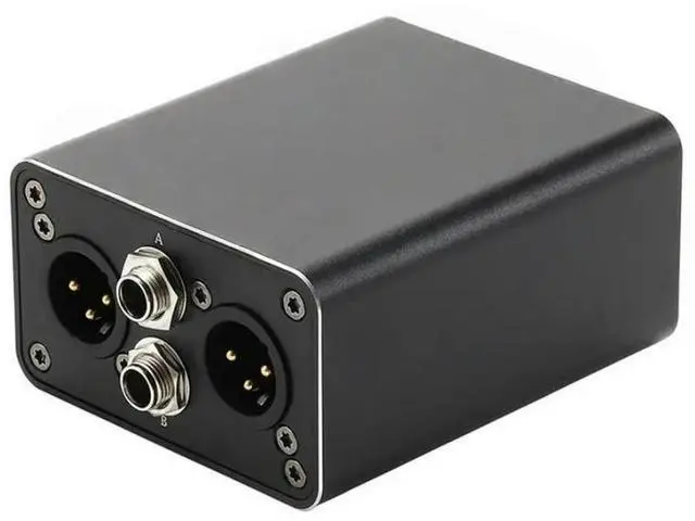 Main image of FOR Audio Isolator Dual-Channel XLR Professional Hum Noise Eliminator Transformer 6.5Mm Jack Coupler