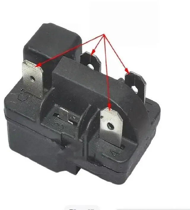 Main image of FOR 1pcs Refrigerator BCD-220TG Compressor PTC Starter Overtemperature Overload Protection Relay