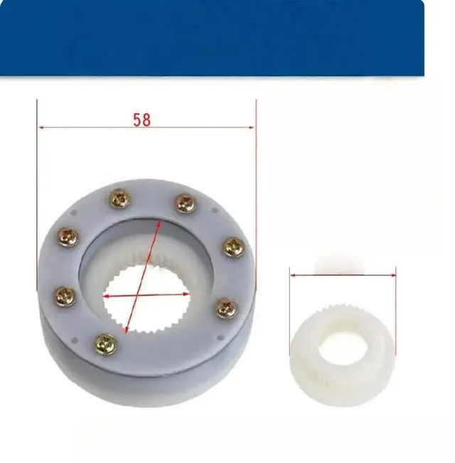 Main image of FOR 1pcs Electric Carrier Signal Panel 14/15T F4-1/U 6140 Inner Twist - Plate Serrated keyway outer diameter 58 inner bore 16