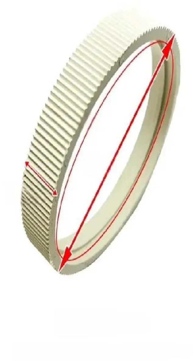 Main image of FOR 4pcs MY-380F Labeling Machine Conveyor Belt Parts 380 Conveyor Belt Paginated Belt with Teeth Ring