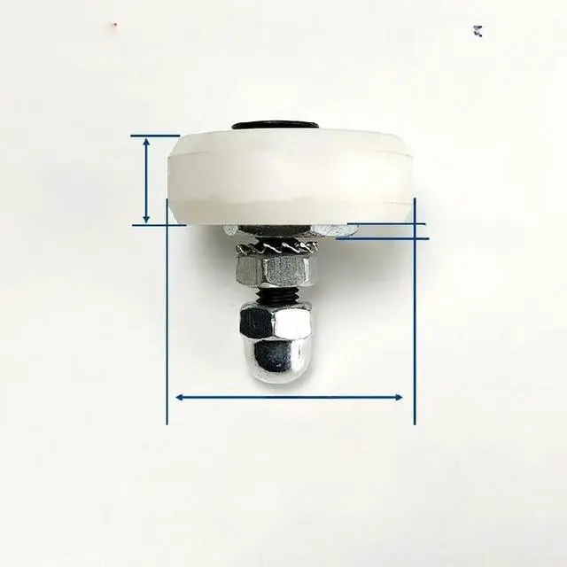 Main image of FOR 2pcs Panel saw Push table eccentric wheel Push table saw positioning, correction wheel, plastic nylon eccentric wheel