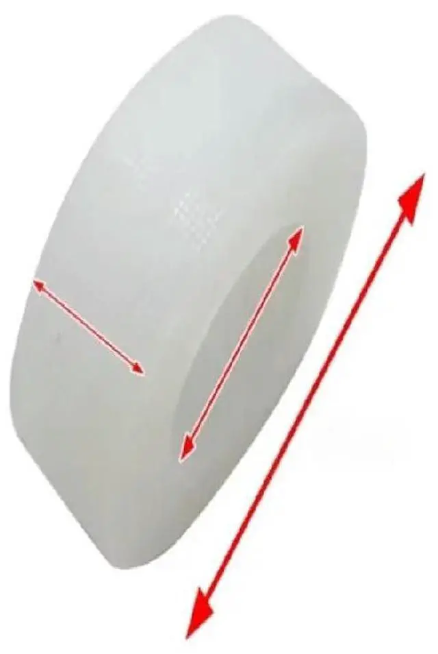 Main image of FOR 10PCS MY-380F Labeling Machine Friction Wheel White Silicone Wheel 380 Label Reverse Wheel Part O-Ring