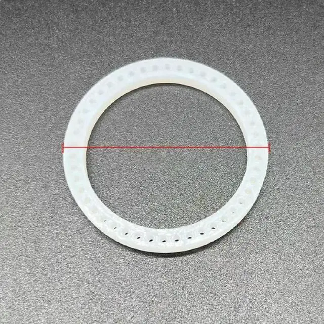Main image of FOR Ink wheel coding machine accessories DK1100 copper grain fixing rubber ring, word blocking rubber strip MY-380F marking machine