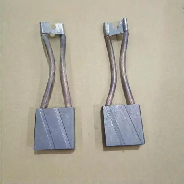Main image of FOR 2pcs for E16C drive motor carbon brushes 10X40X30, stacker carbon brushes 10*40*32mm, forklift carbon brushes