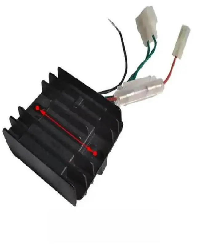 Main image of FOR 1pcs Air-cooled diesel parts 170 178 186F voltage regulator 3-5kw tiller charging regulator