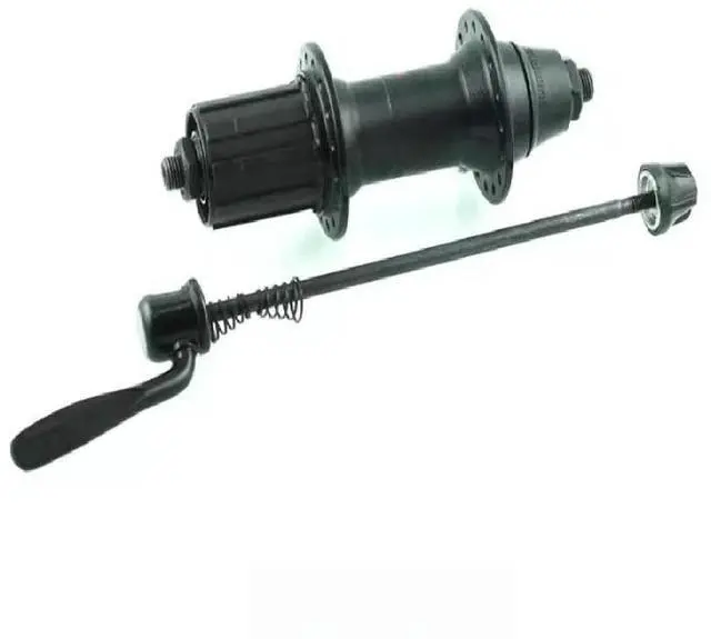 Main image of FOR 1pc for FH-RM60 8 9 10 Speed Hub - 135mm OLD - Black with Quick Release Skewer 9mm QR 32H/36H V Brake