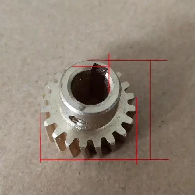 Main image of FOR cal gear drill milling machine brushed motor gear copper gear high-precision laboratory household metal processing parts