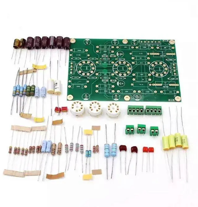Main image of FOR 1 set E834 Electron Tube Cartridge Amplifier Kit (MM Phono Preamp) referring to EAR834 circuit