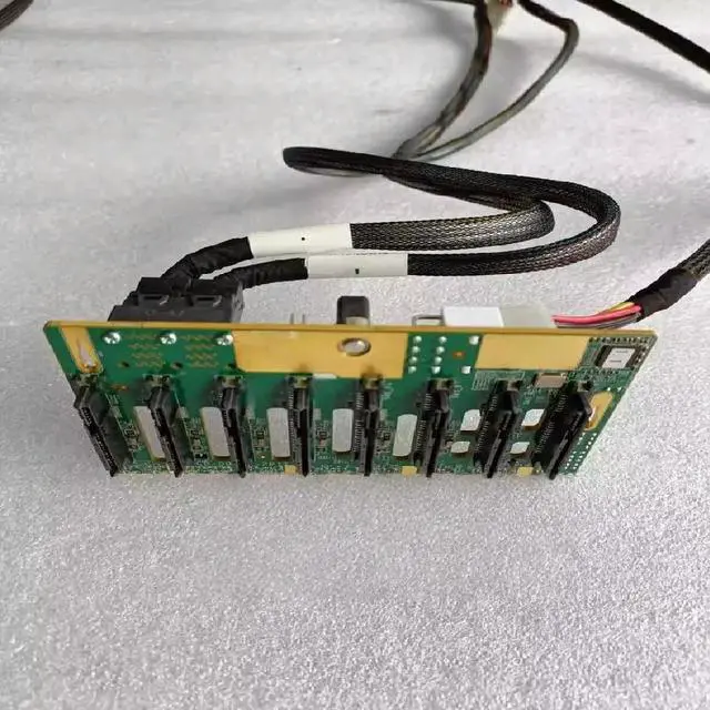 Main image of FOR NF5460 M4 2.5-inch 8-bay Hard Drive Backplane YZCA-00362-201 12G with Cable
