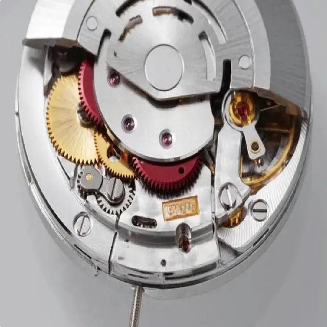 Main image of FOR watch accessories, 3135 movement with blue hairspring and engraved bridge, can replace the 3135.