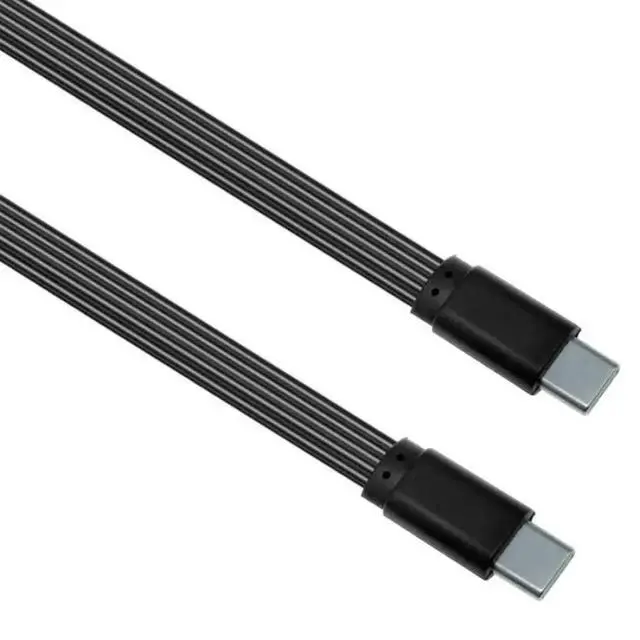 Alt view image 2 of 2 - FOR 90 Degree Angled USB C Cable 45W Fast Silicone FPC Design for Tight Space Photography