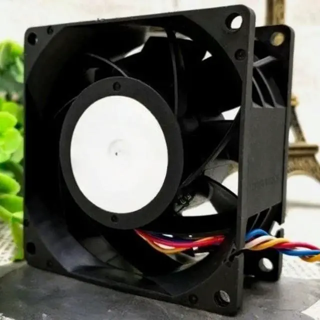 Main image of FOR 1PCS PFB0848UHE 80*38MM 48V 0.65A 4-pin double ball server large air volume fan