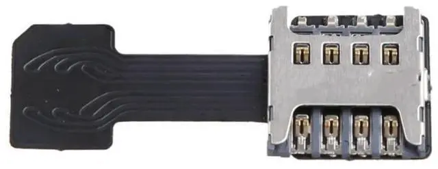 Main image of FOR SIM Card Adapter Converter Standby Flex Cable Dual SIM + Micro SD Two-in-one Horizontal for Sim Card Extension
