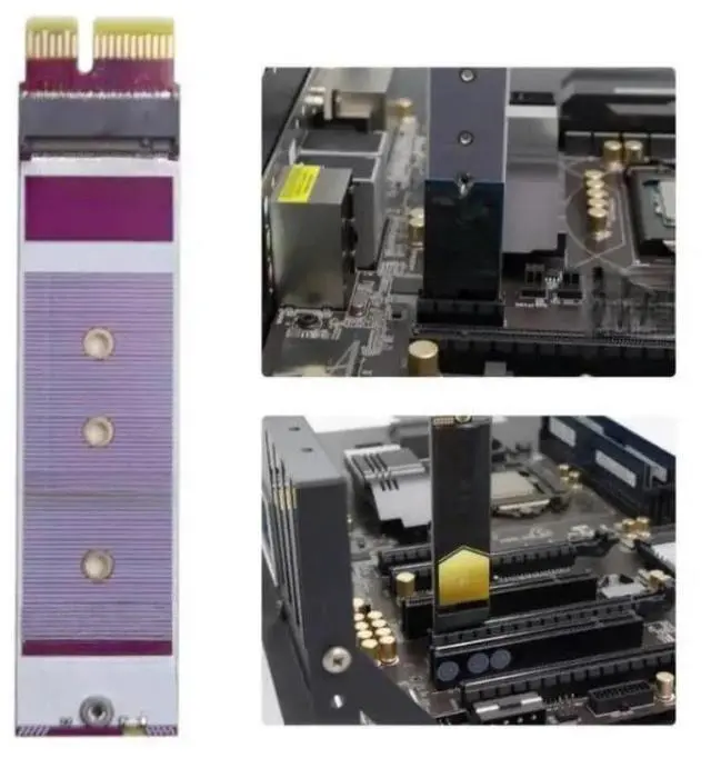 Main image of FOR PCIE 5.0 To M.2 M M.2 Support Adapter Card NVME Expansion Hard Drive 8Gbps Easy Installation