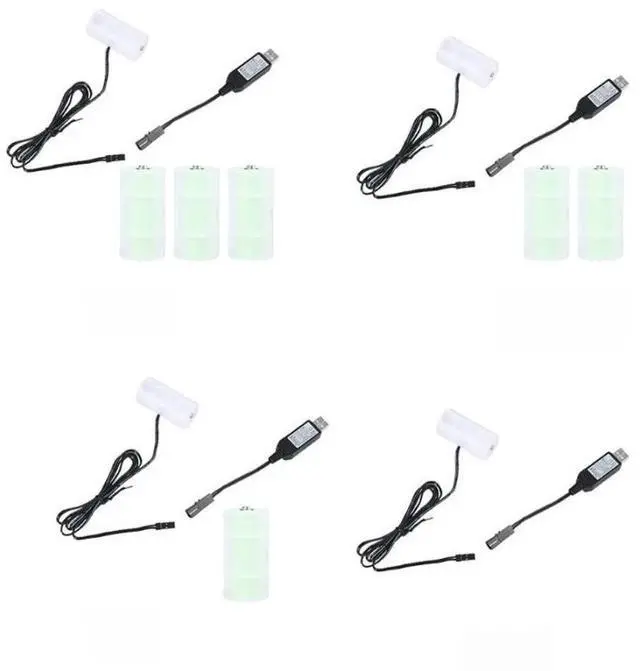 Main image of FOR USB to C Cell and LR14 C Eliminator USB Power Supply Replace 1 to 4pcs 1.5V C Cell