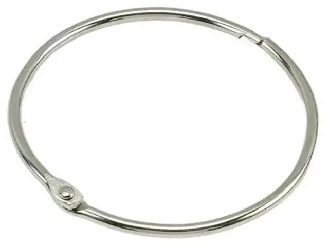 Main image of FOR 30Pcs Loose Binder Rings Heavy DutyMetal Document Rings for Binder Notebook