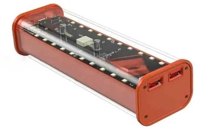 Main image of FOR s Storage Box 4x21700 Holder, Support PD Fast Charging and LCD Display, No Welding Required