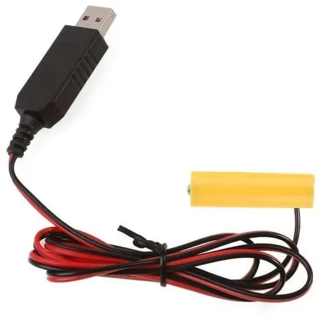 Main image of FOR USB 5V to 1.5V Power Converter LR6 AA AM3 Eliminators Replace 1Pcs 1.5V AA Batteries for Electronic Toy