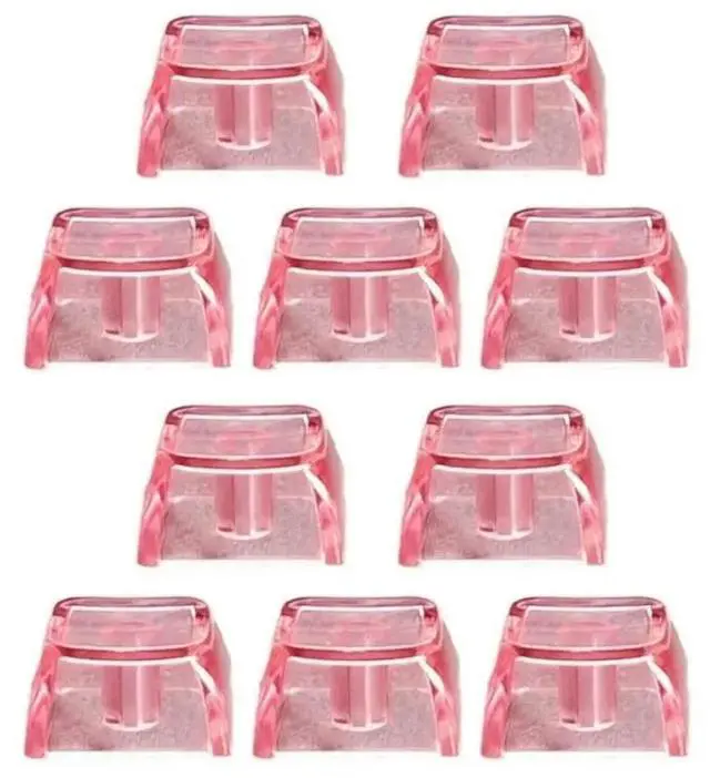 Main image of FOR 10PCS Transparent Keycaps Blank Keycap Backlit Keycap for Mechanical Keyboard PC 1.7mm Thickness