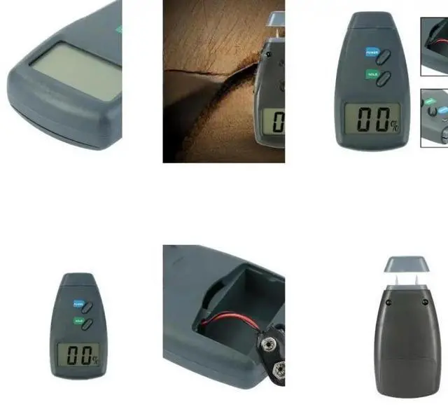 Main image of FOR Accurate Moisture Meter 4 Pins Moisture Detector Humidity Tester