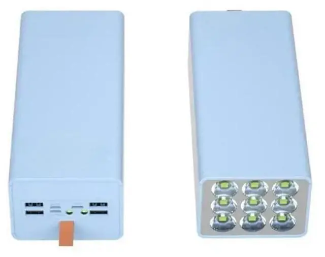 Main image of FOR DIY Case with 22.5W Quick 15W Wireless Charging 21x18650 Holder Box Digital Display Screen