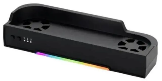 Main image of FOR Advanced Cooling Dock 8 Color LED Effects Adjustable LED Gaming Dock for switch2