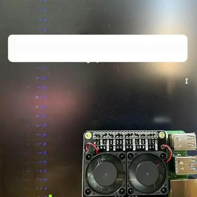 Main image of FOR Metal Double Cooling Fan Board For Raspberry 5 Enhances Heat Control LED Feature